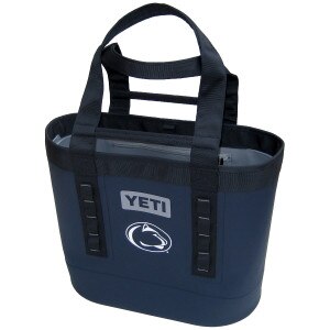 navy Yeti tote Camino 35 Carryall with Penn State Athletic Logo